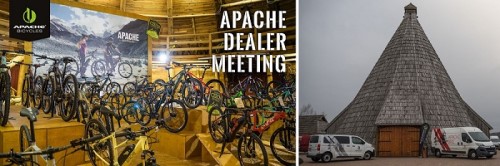 Predstavitev koles Apache za novo sezono.